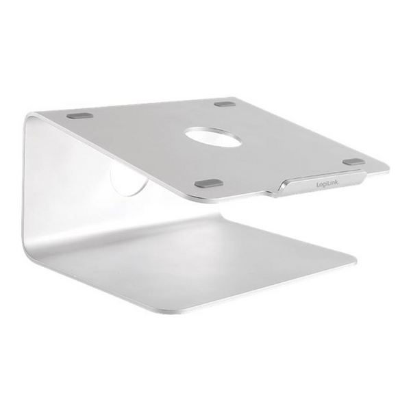 Suport de birou Logilink AA0104, pentru laptop de la 11 pana 17 inch, aluminiu, Gri (AA0104)