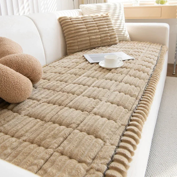 Sofa Cushion Autumn and Winter Modern Simple Non-slip Leather Sofa Thickened Full Covering Sofa Cover