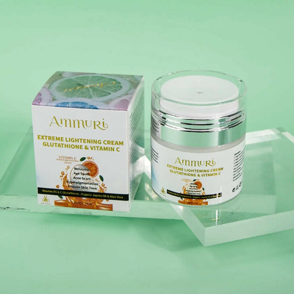Ammuri Extreme Lightening Cream: Glutathione Skin Brightening Cream