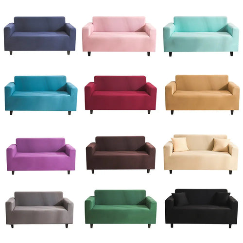 Fashion Stretch Sofa Covers for Living Room Simple Style Sofa Set Corner Cover All Inclusive Style Sofa Protector 1/2/3/4 Seater