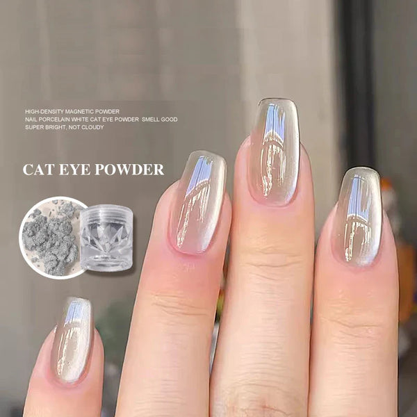 Upgrade Velvet Cat Eye Magnetic Nail Powder