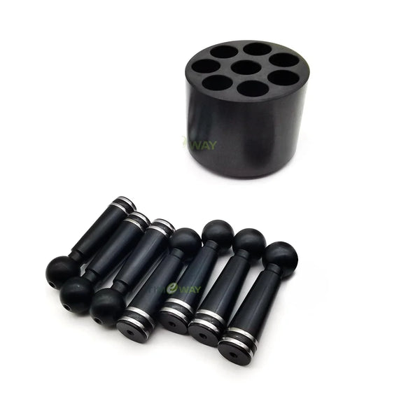 Hydraulic Replacement Parts A2FO45 Pump Repair Kits for Rexroth A2FO45/61 Pump Rebuild Pump Pistons Cylinder Block
