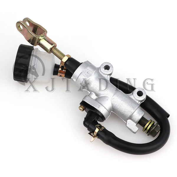 Motorcycle Rear Foot Hydraulic Brake Pump Refit Rear Brake Master Cylinder Reservoir For Pit Dirt Bike Motorbike ATV Buggy Quad